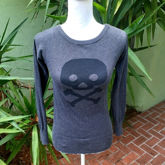 GAP Sweaters - Skull and Bones Sweater  kids 8 or woman XS